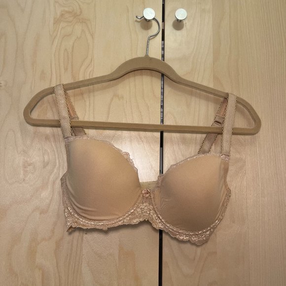 Chantelle Africa T-Shirt Underwire Bra in Light Beige - Picture 1 of 1